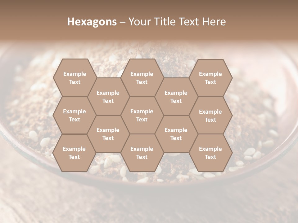 Sumac Beige Background Herb PowerPoint Template