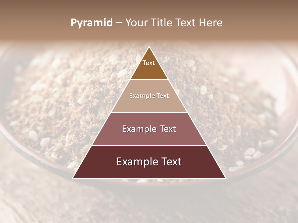 Sumac Beige Background Herb PowerPoint Template