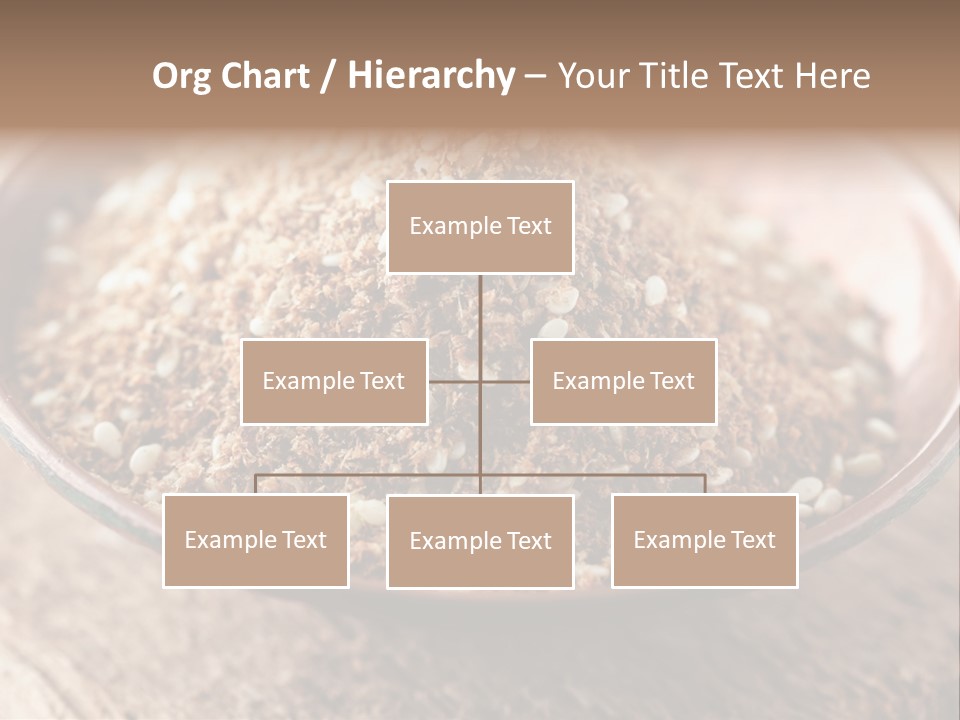 Sumac Beige Background Herb PowerPoint Template