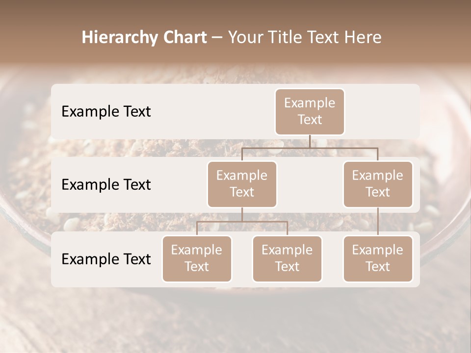 Sumac Beige Background Herb PowerPoint Template