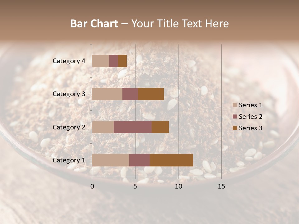 Sumac Beige Background Herb PowerPoint Template