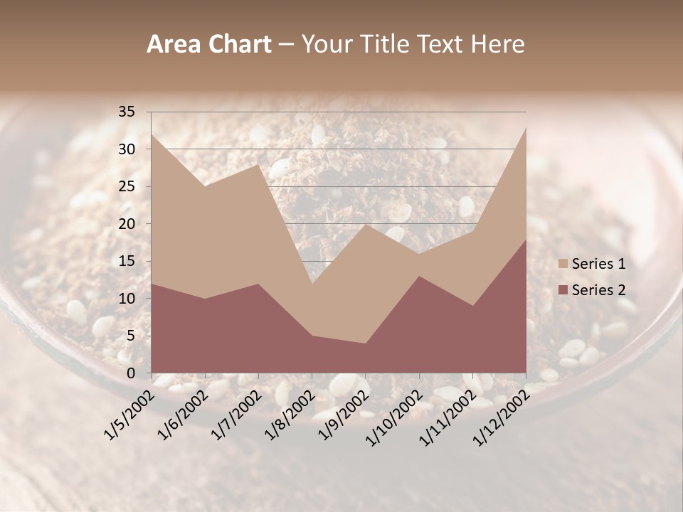Sumac Beige Background Herb PowerPoint Template