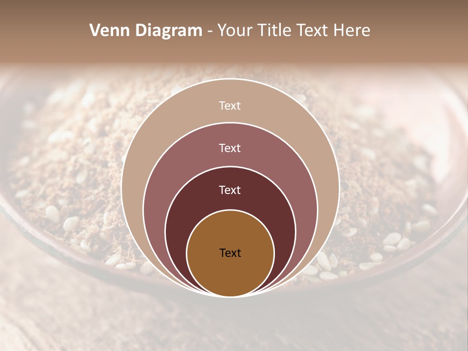 Sumac Beige Background Herb PowerPoint Template