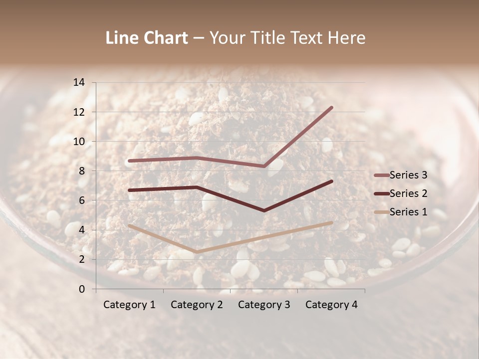 Sumac Beige Background Herb PowerPoint Template