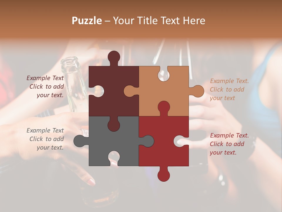 Females Entertainment Girls PowerPoint Template