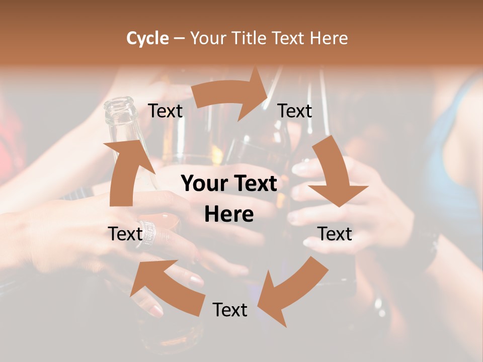 Females Entertainment Girls PowerPoint Template