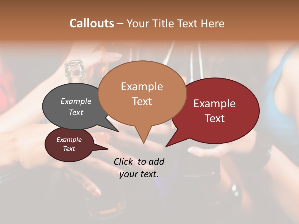 Females Entertainment Girls PowerPoint Template