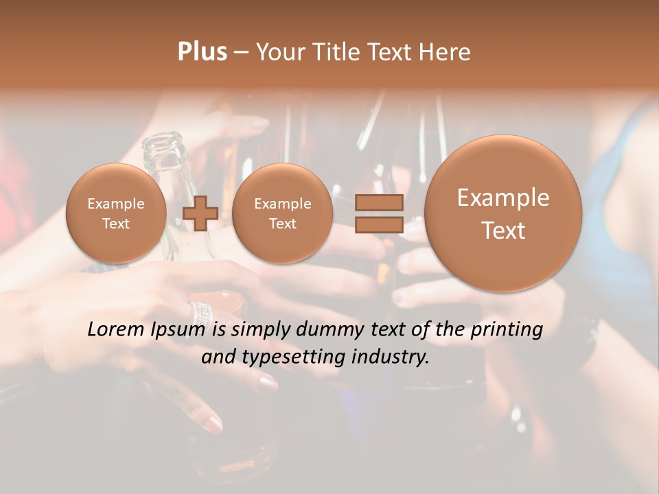 Females Entertainment Girls PowerPoint Template