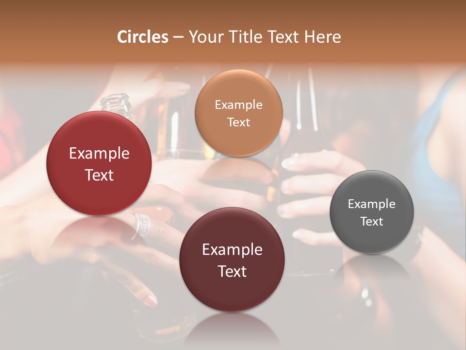 Females Entertainment Girls PowerPoint Template