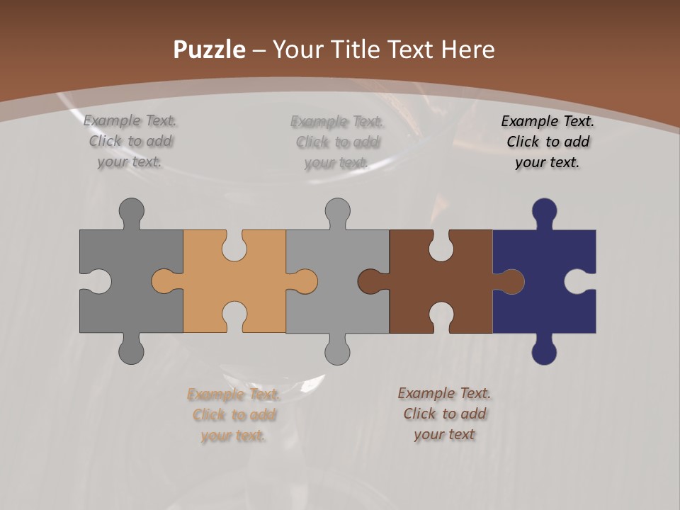 Wine Dessert Addict PowerPoint Template