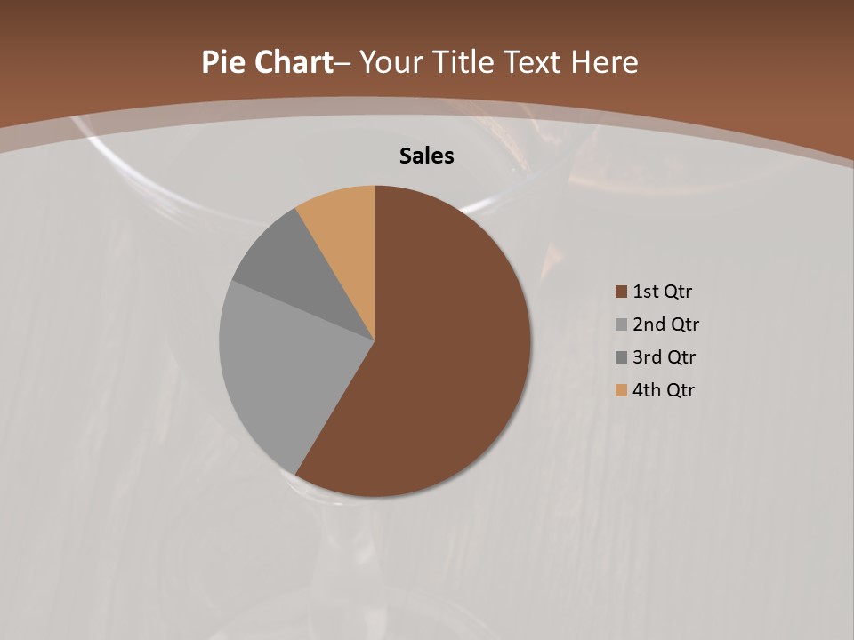 Wine Dessert Addict PowerPoint Template