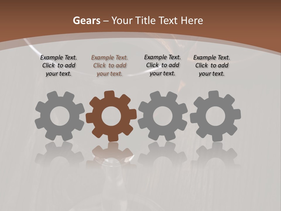 Wine Dessert Addict PowerPoint Template