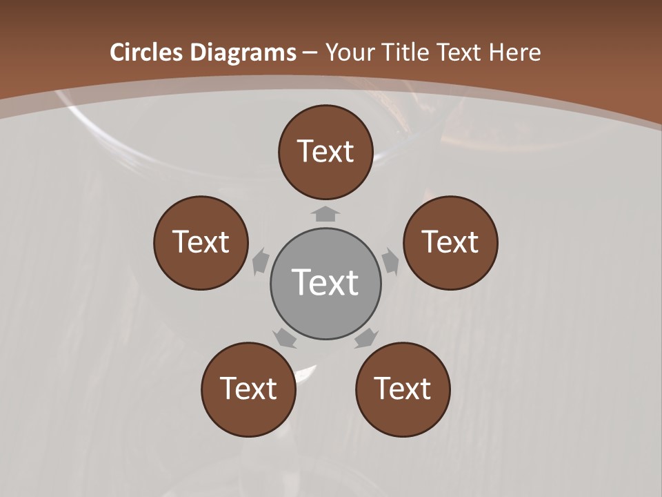 Wine Dessert Addict PowerPoint Template