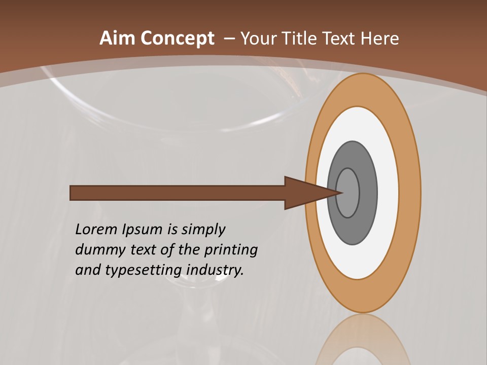 Wine Dessert Addict PowerPoint Template