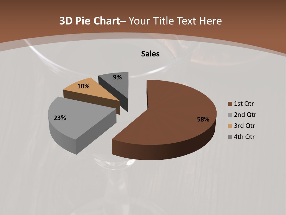 Wine Dessert Addict PowerPoint Template