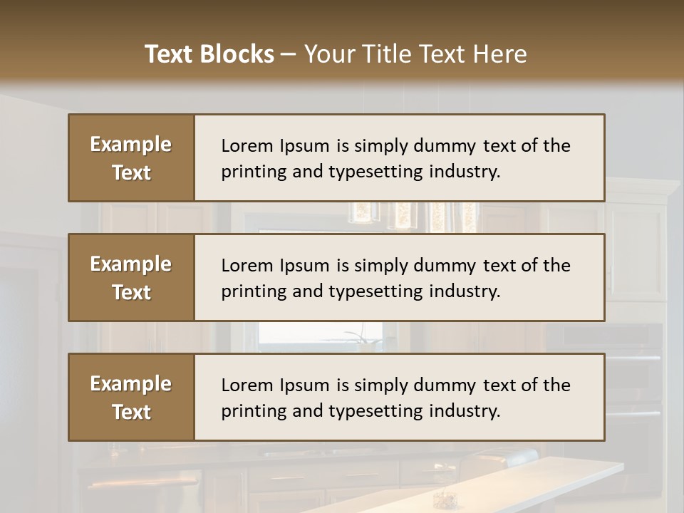 Interior Sink Real PowerPoint Template
