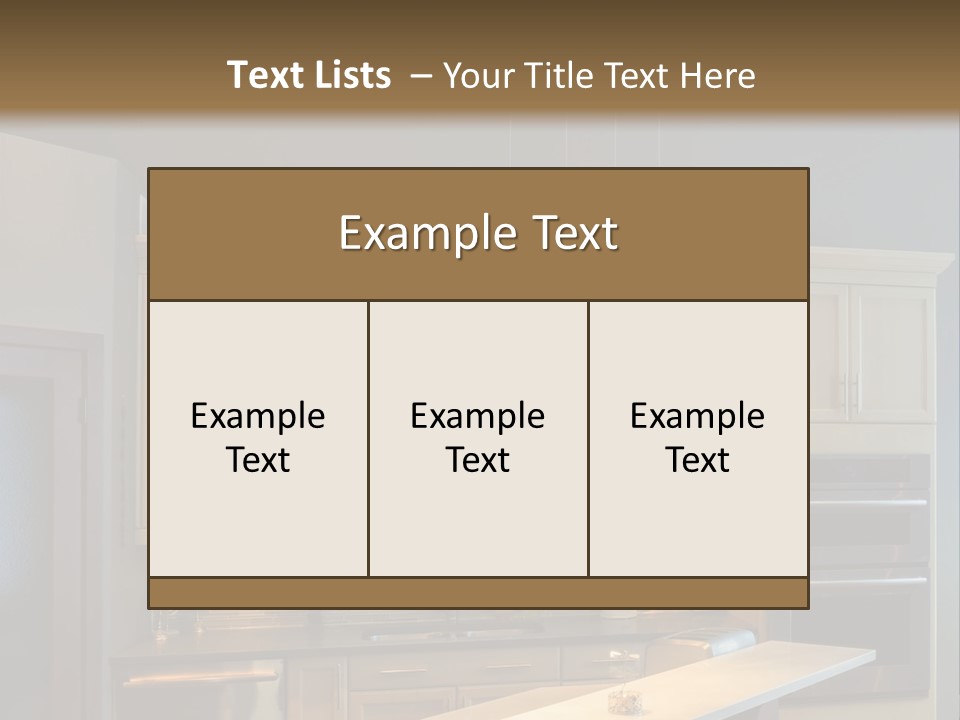 Interior Sink Real PowerPoint Template