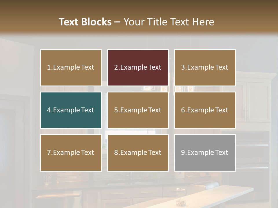 Interior Sink Real PowerPoint Template