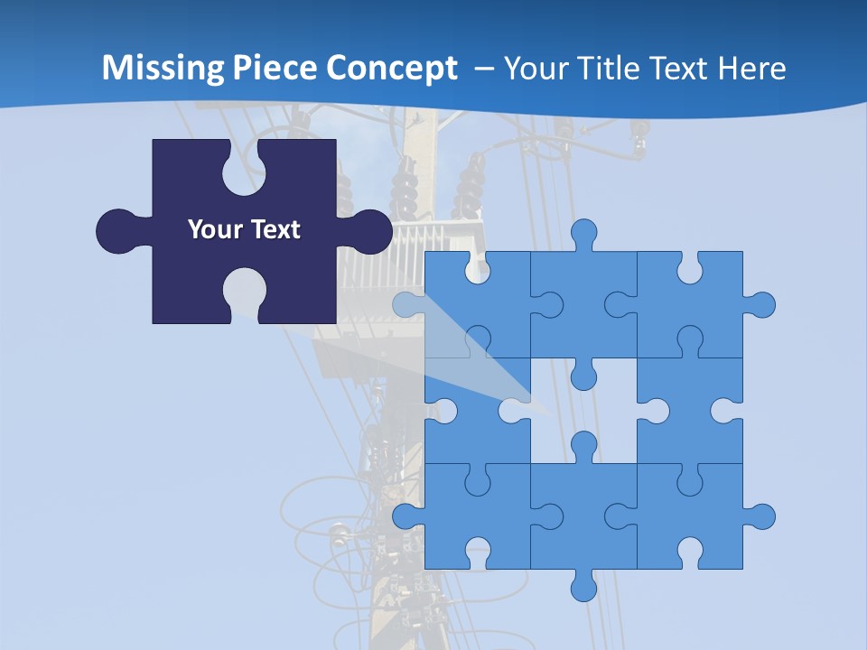 Outdoor Post Insulator PowerPoint Template