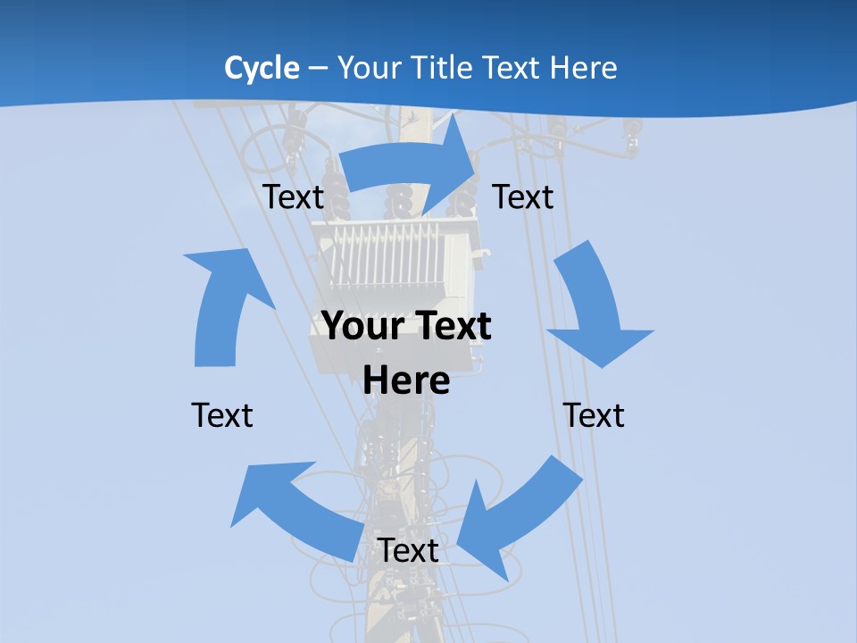 Outdoor Post Insulator PowerPoint Template