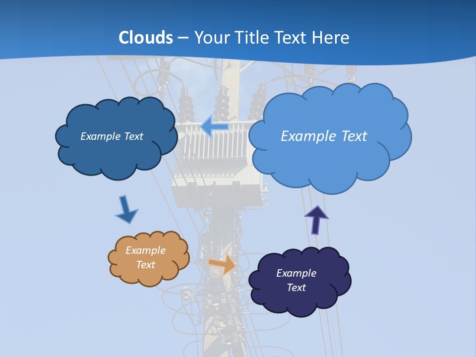 Outdoor Post Insulator PowerPoint Template