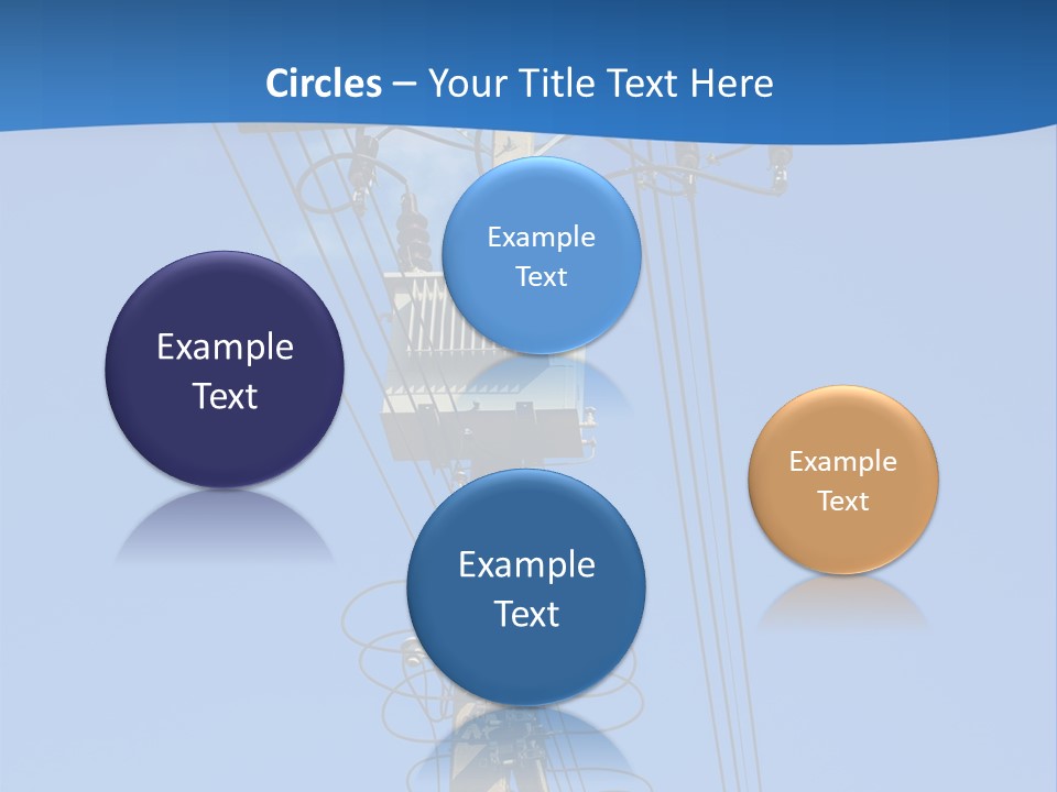 Outdoor Post Insulator PowerPoint Template
