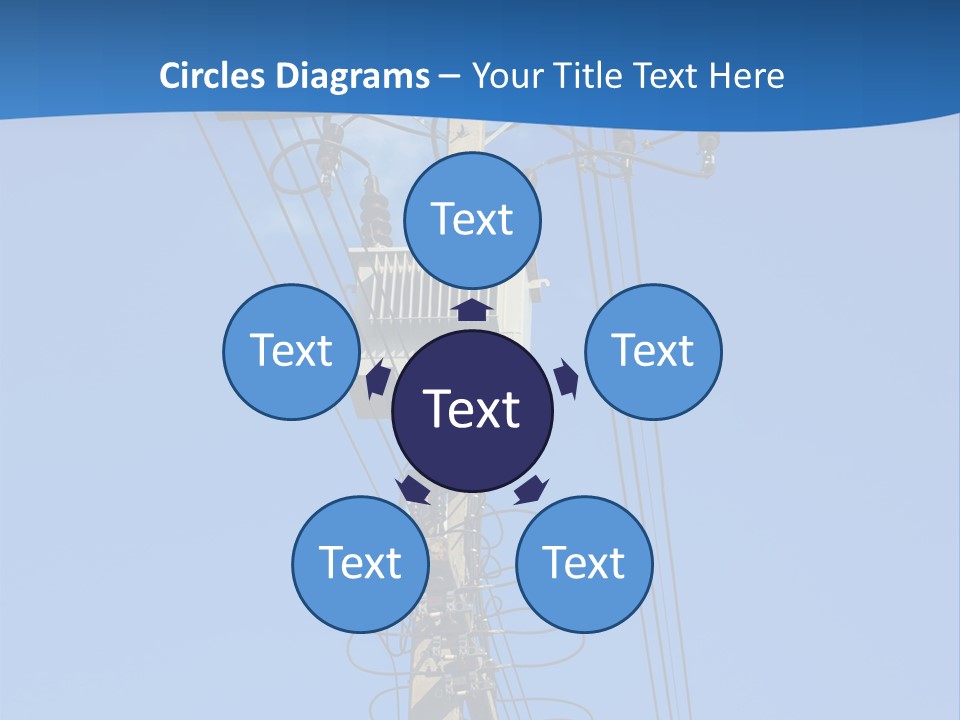 Outdoor Post Insulator PowerPoint Template
