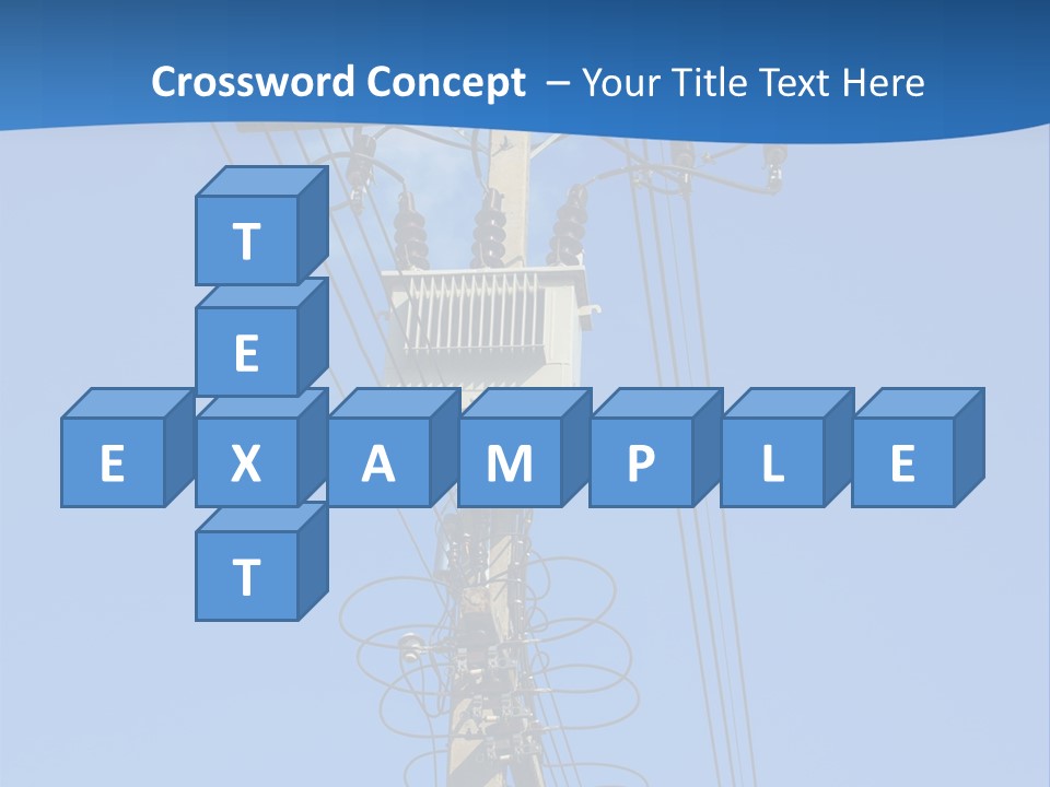 Outdoor Post Insulator PowerPoint Template