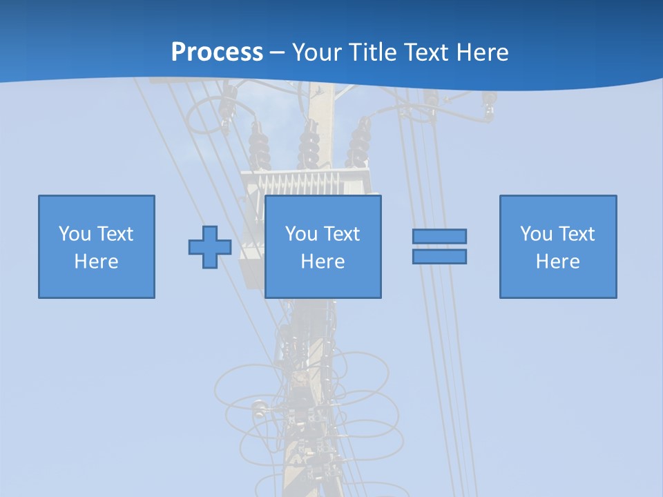 Outdoor Post Insulator PowerPoint Template