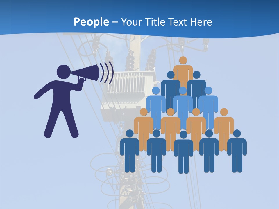 Outdoor Post Insulator PowerPoint Template