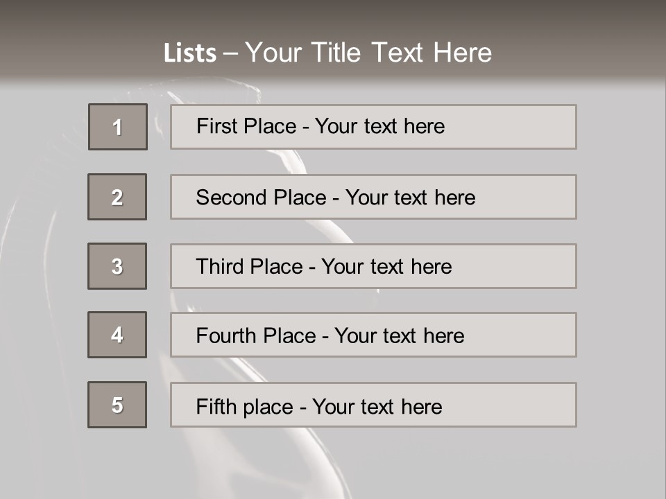 Background Sport Victory PowerPoint Template