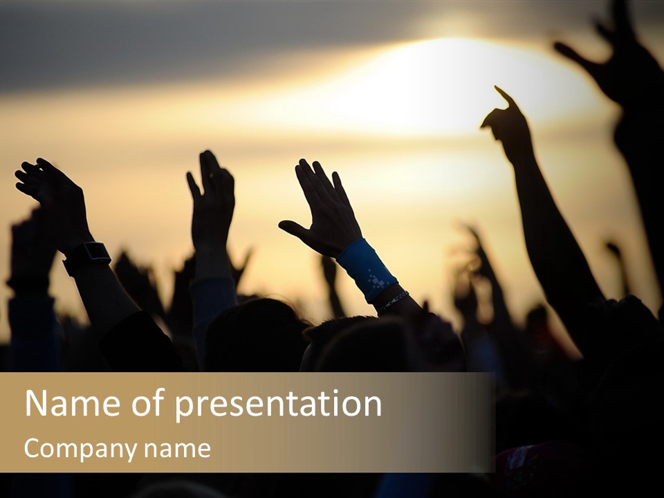 Open Air Festival Popular Open Air Concert PowerPoint Template