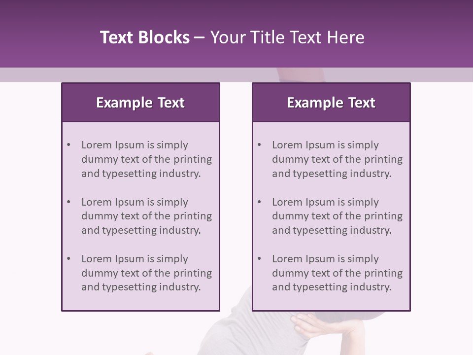 Posture Serene Asana PowerPoint Template
