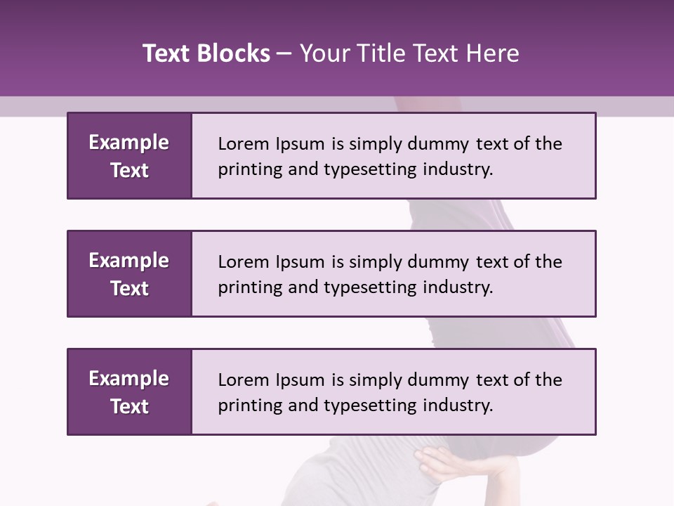 Posture Serene Asana PowerPoint Template