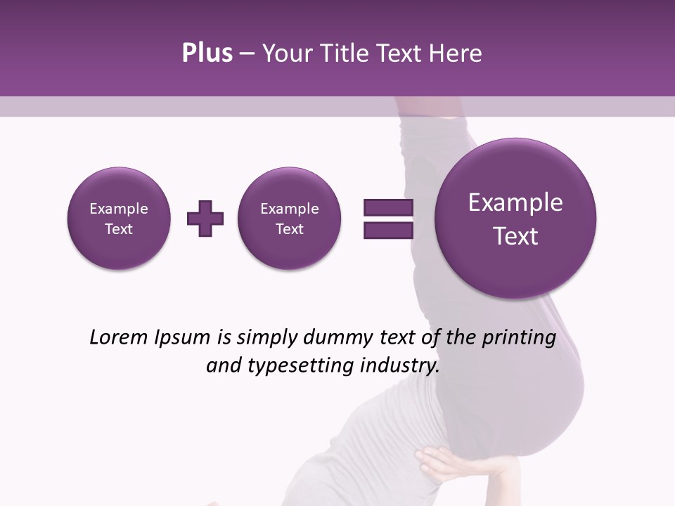 Posture Serene Asana PowerPoint Template