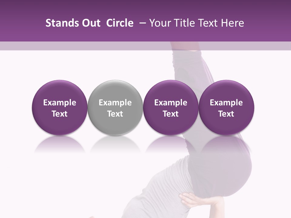 Posture Serene Asana PowerPoint Template