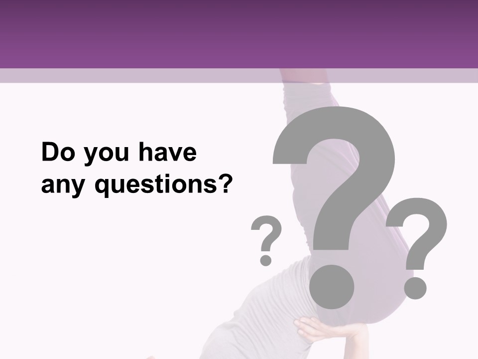 Posture Serene Asana PowerPoint Template