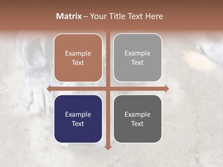Black Down Indoors PowerPoint Template