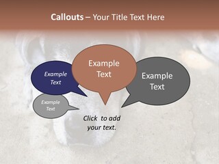 Black Down Indoors PowerPoint Template
