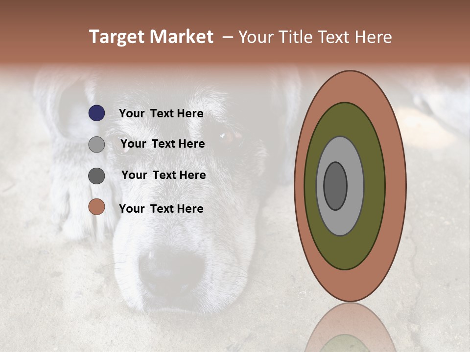 Black Down Indoors PowerPoint Template