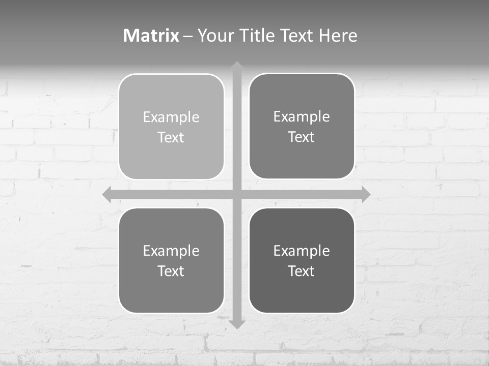 Abstracts Construction White PowerPoint Template