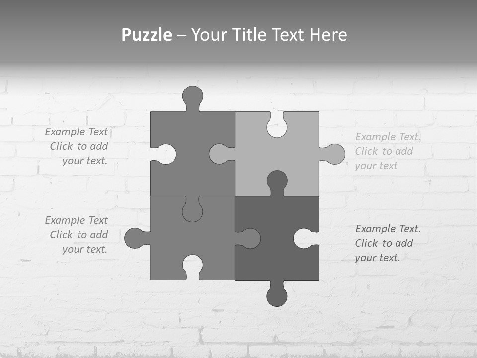 Abstracts Construction White PowerPoint Template