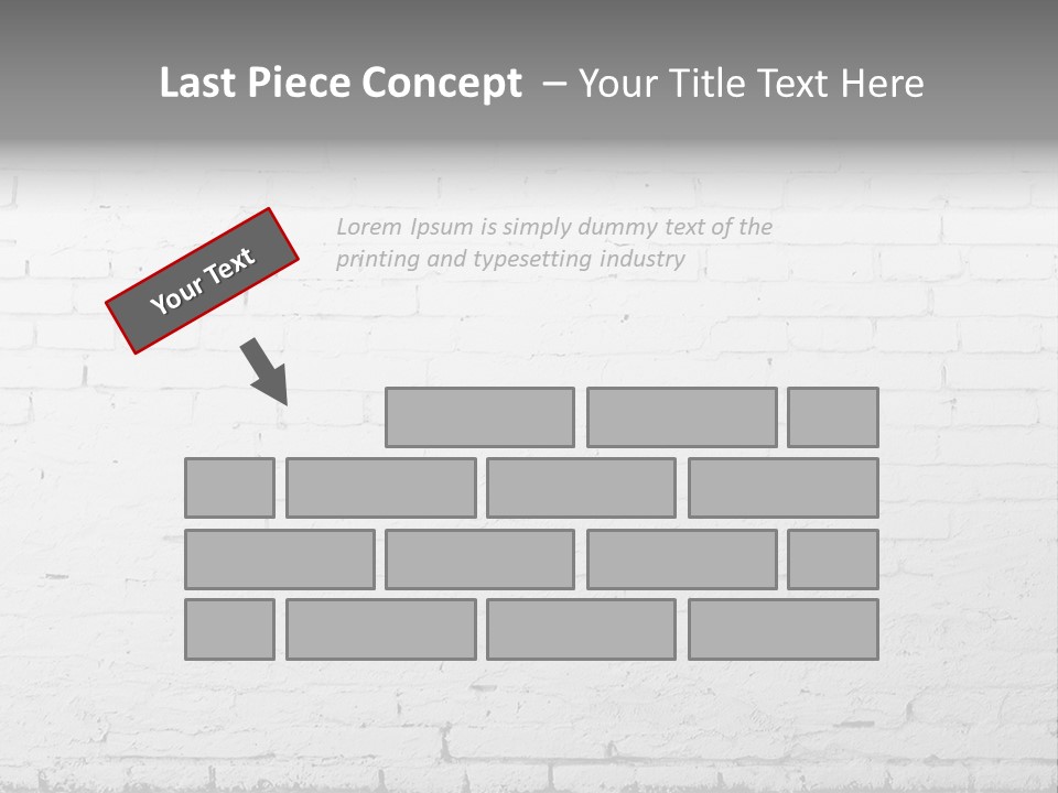 Abstracts Construction White PowerPoint Template