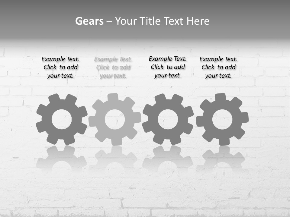 Abstracts Construction White PowerPoint Template