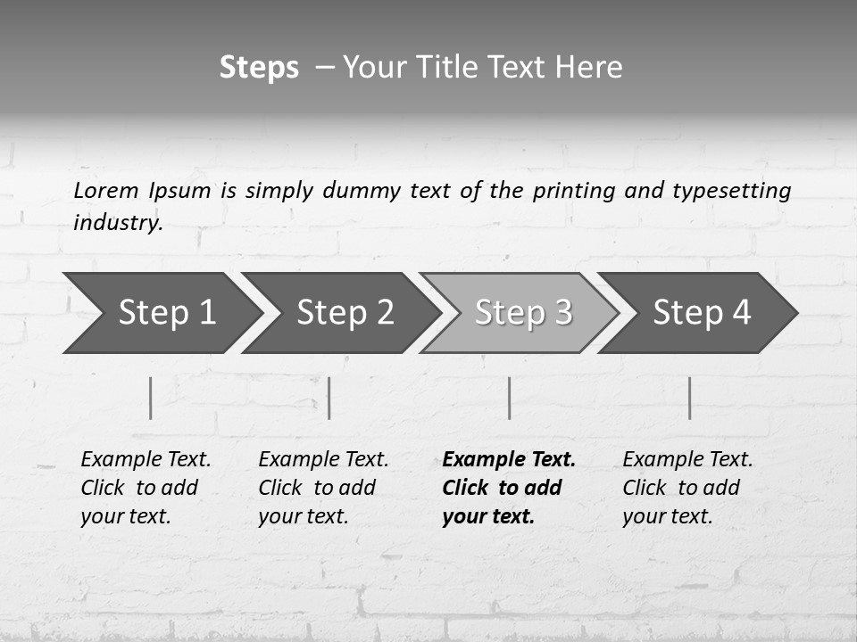 Abstracts Construction White PowerPoint Template