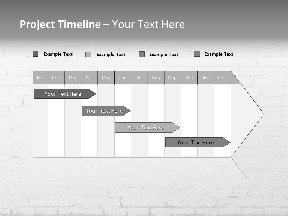 Abstracts Construction White PowerPoint Template