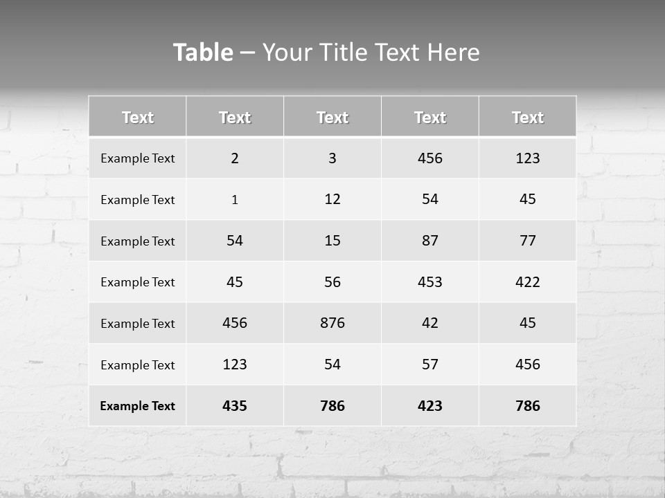 Abstracts Construction White PowerPoint Template