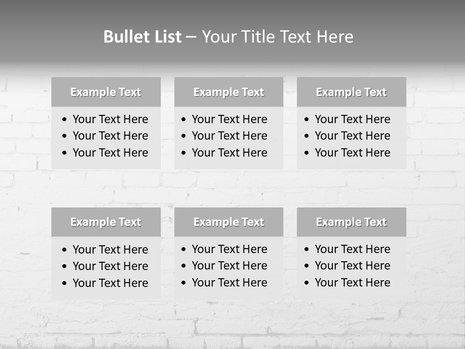 Abstracts Construction White PowerPoint Template