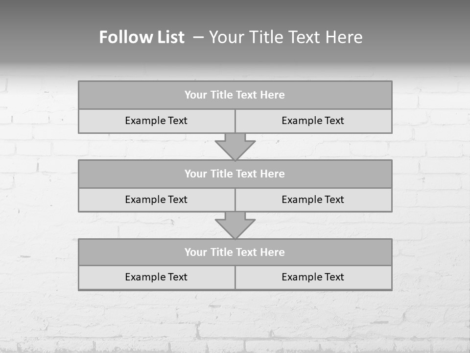 Abstracts Construction White PowerPoint Template