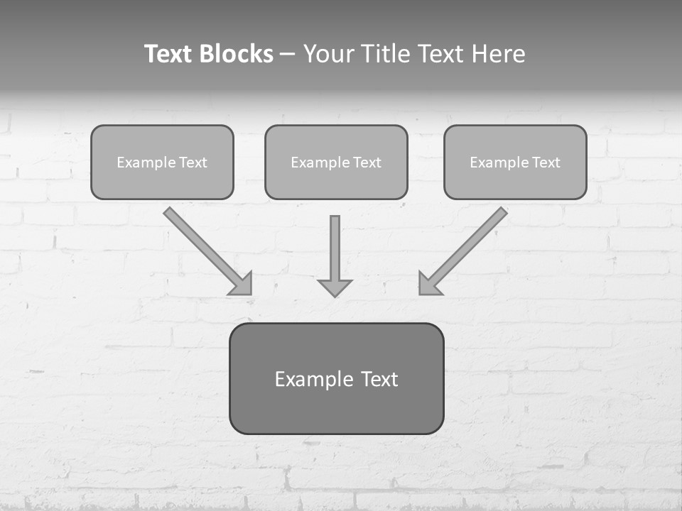 Abstracts Construction White PowerPoint Template